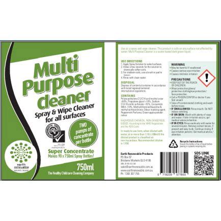 earth mud green cleaner|Green Earth Multipurpose Cleaner, 1 .